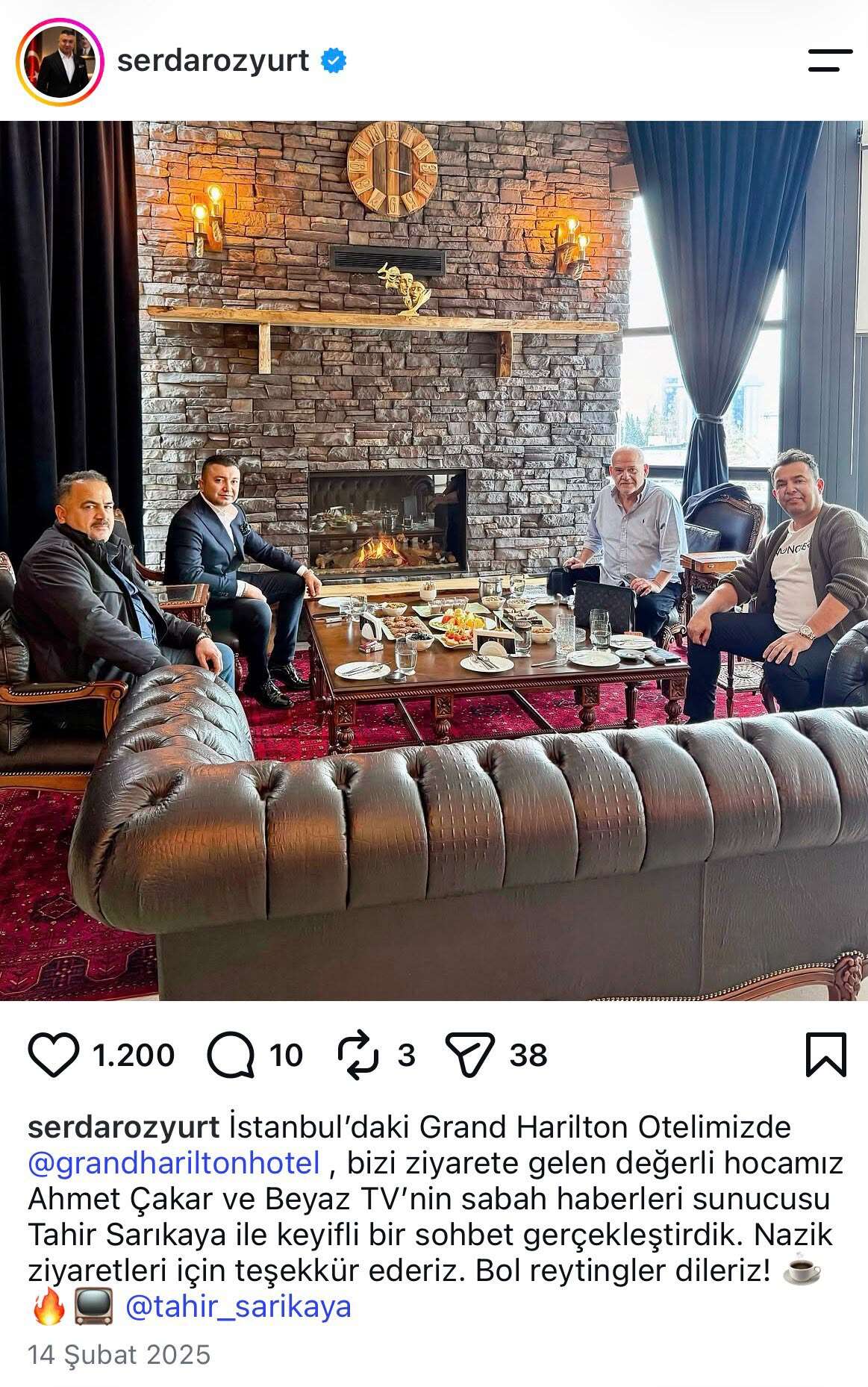 Böyle network ağız sulandırır! Serdar Özyurt kimlerle oturup kalkmış, kimler öven yazılar yazmış; sosyal medyada boşa aramayın! 10